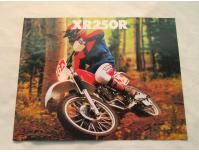 Image of Brochure XR250R 86